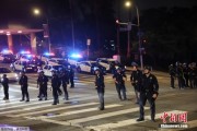 赤峰约200名海军陆战队士兵进驻洛杉矶 开始执行警戒守卫任务